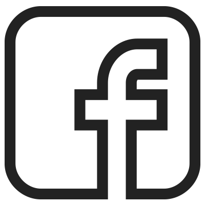 Facebook Square Logo - Free Black And White Facebook Icon 28645. Download Black And White