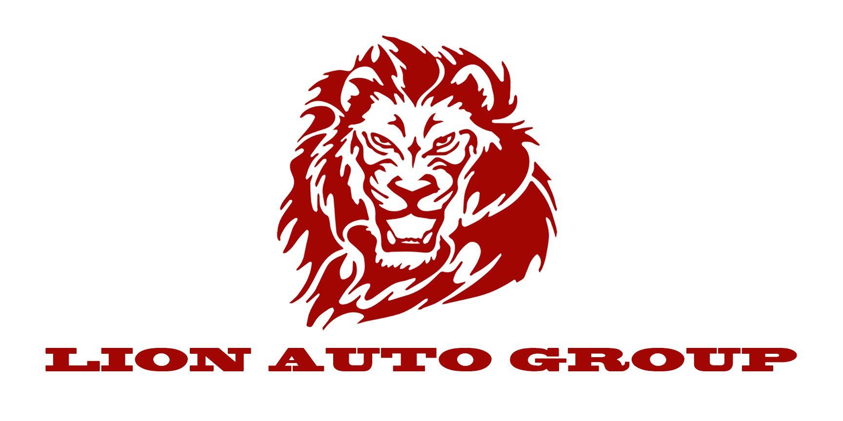 Red Lion Auto Logo - Lion Auto Group