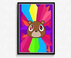 Hypebeast Bear Logo - Kanye West Ye Bear Poster Art, Hypebeast Posters, Trendy Wall Decor ...