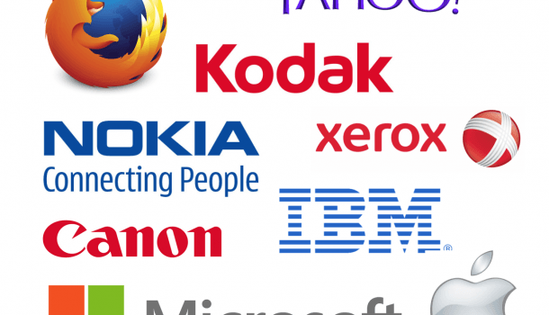 Tech Company Logo - 9 Famous Tech Companies Logo Evolution | Technology logos and ...