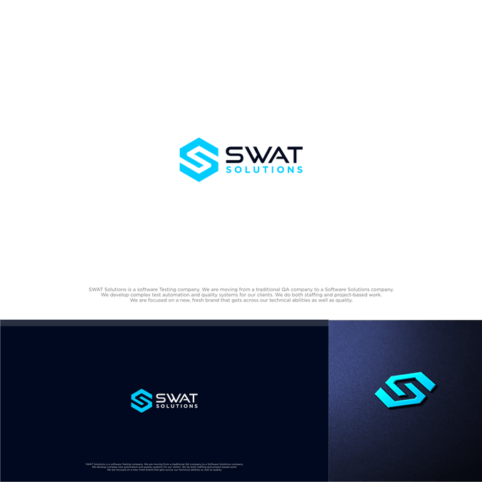 Tech Company Logo - Hire freelance -SWAT Solutions - Tech Company Logo/System by Dwi ...