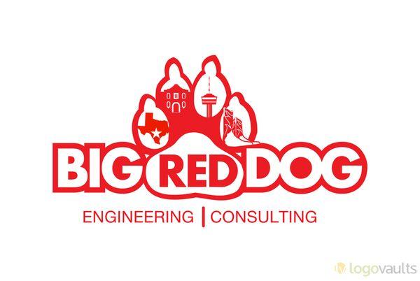 Big Red Dog Logo - Big Red Dog - Engineering Consulting Logo (JPG Logo) - LogoVaults.com