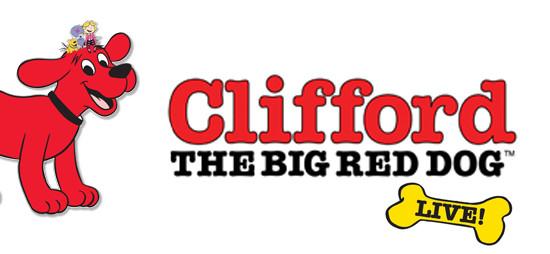 Big Red Dog Logo - Clifford The Big Red Dog – LIVE! - The Wilbur