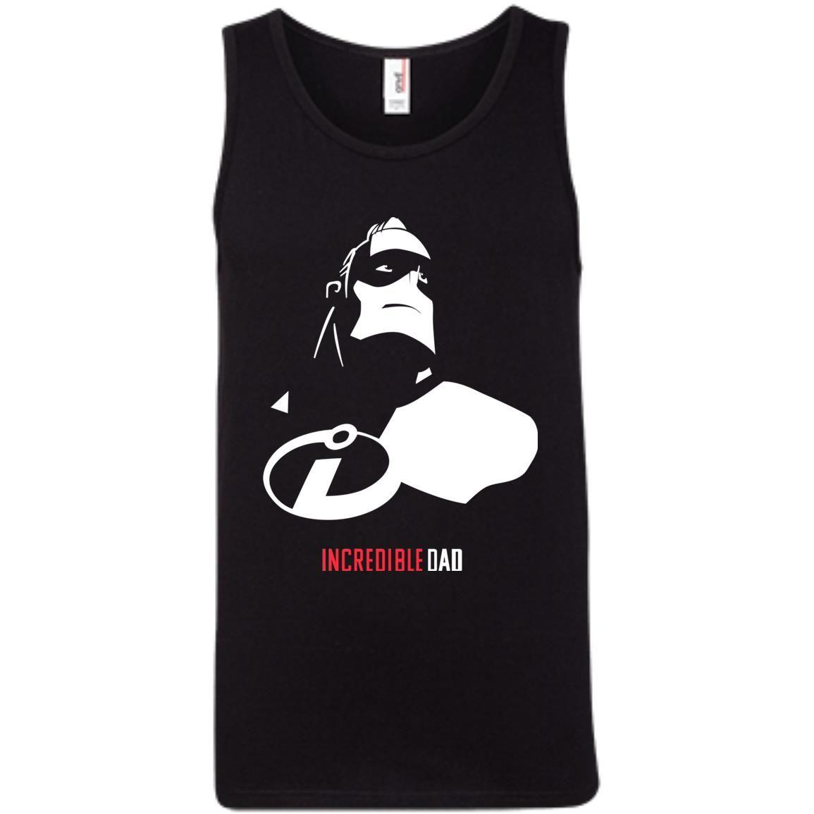 Supreme Nike Adidas Logo - Incredible Dad Tank Top - Shop Gucci Supreme Nike Adidas T Shirt