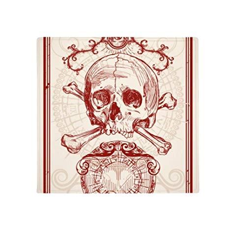 The Square Red Crown Logo - Amazon.com: DIYthinker Red Crown Skeleton Poker Card Pattern Anti ...