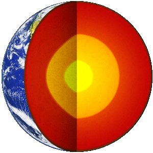 Earth Inside a Red Circle Logo - Earth's Interior - Shake, Rattle and Slide - University of Illinois ...