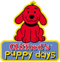 Big Red Dog Logo - Image - Clifford's Puppy Days Logo.gif | Clifford the Big Red Dog ...