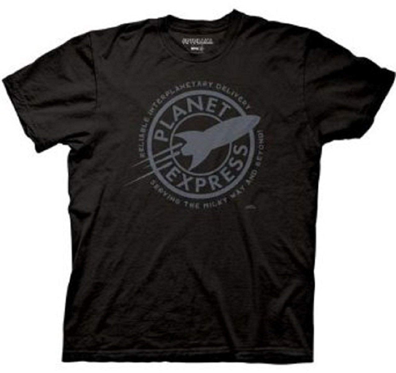 Express Apparel Logo - Futurama Faded Planet Express Black T-Shirt [Apparel]: Amazon.co.uk ...