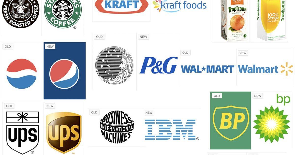 Old Brand Logo - If It's Hip, It's Here (Archives): Judging Some Big Brand Logo Redesigns