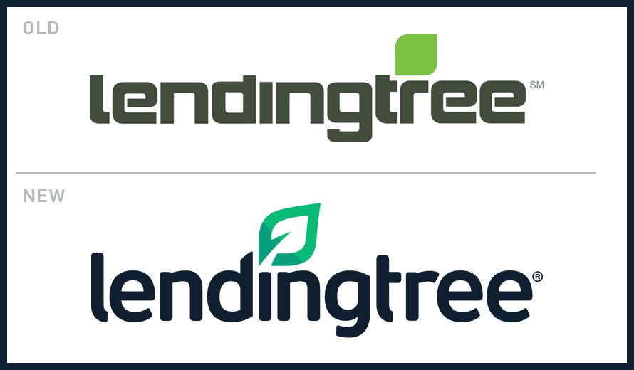 Old Brand Logo - It Took a Decade, but LendingTree Is Finally Turning Over a New Leaf ...