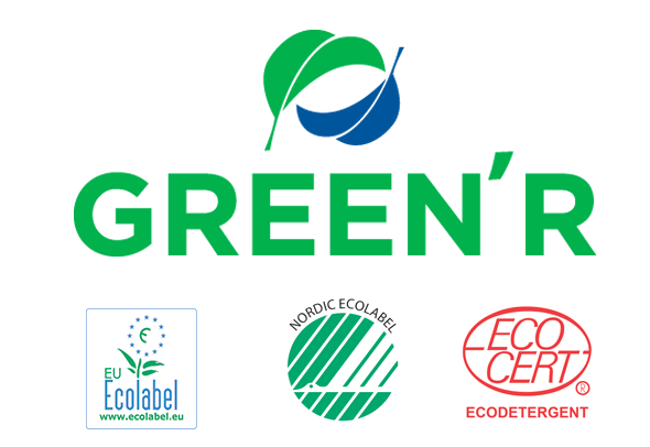 Green- R Logo - Green'R, the Ecolabel hygiene benchmark