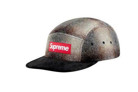 Plaid Supreme Box Logo - SUPREME SHADOW PLAID CAMP CAP BOX LOGO PCL CDG 5 PANEL DONEGAL ...