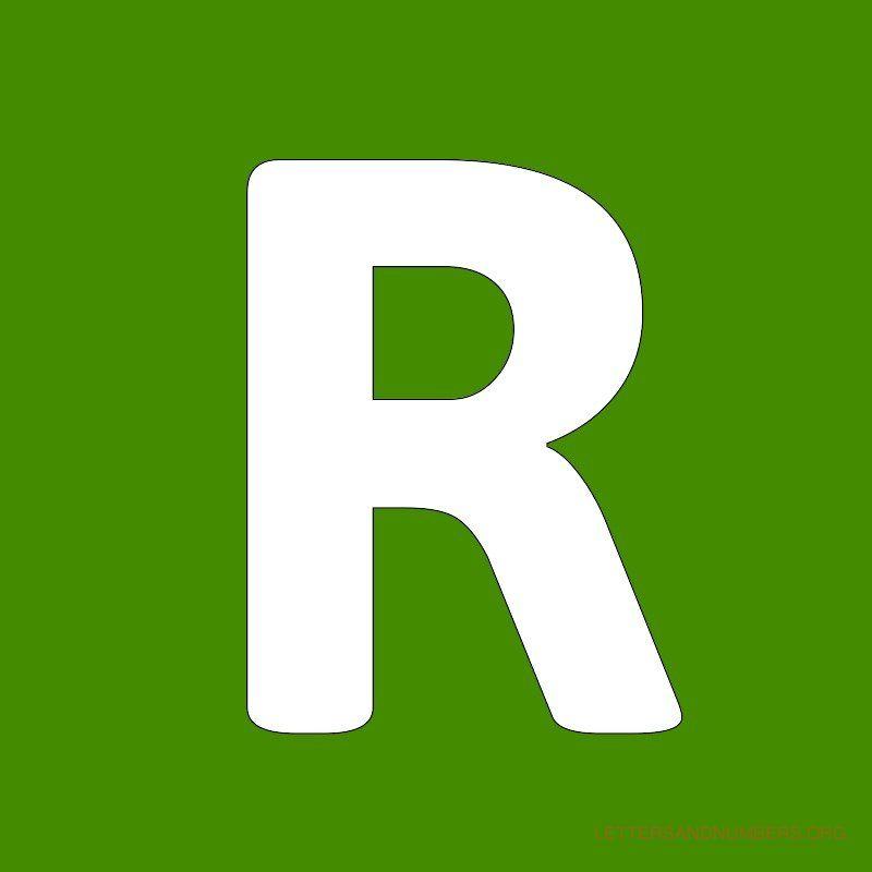 Green- R Logo - Green Background Letter R #springforpears and #usapears | Pear-fect ...