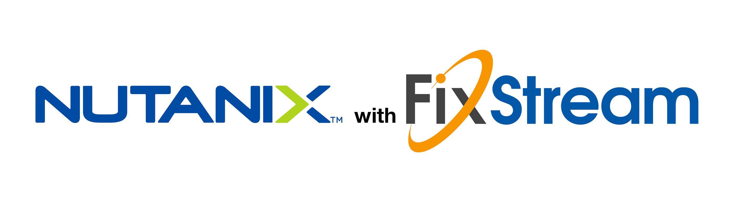 Nutanix Logo - Nutanix With Fixstream Logo 4 FixStream