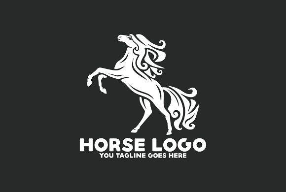 Abstract Horse Logo - Horse Logo Logo Templates Creative Market