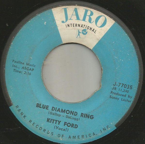 Blue Diamond Ford Logo - Kitty Ford Diamond Ring / I Love You, Conrad