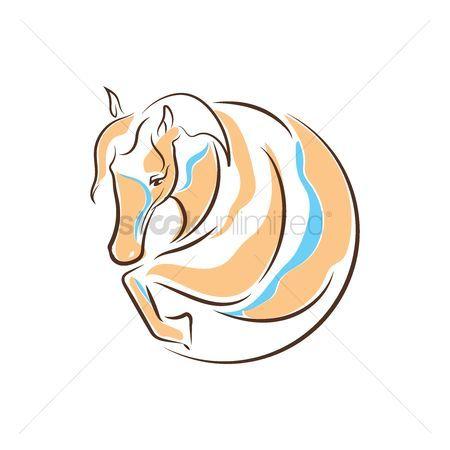 Abstract Horse Logo - Free Horse Logo Stock Vectors