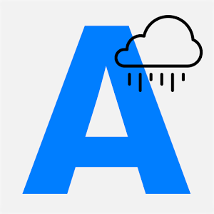 Weather App Logo - Authentic Weather app logo - Strategy Lab Marketing Regina