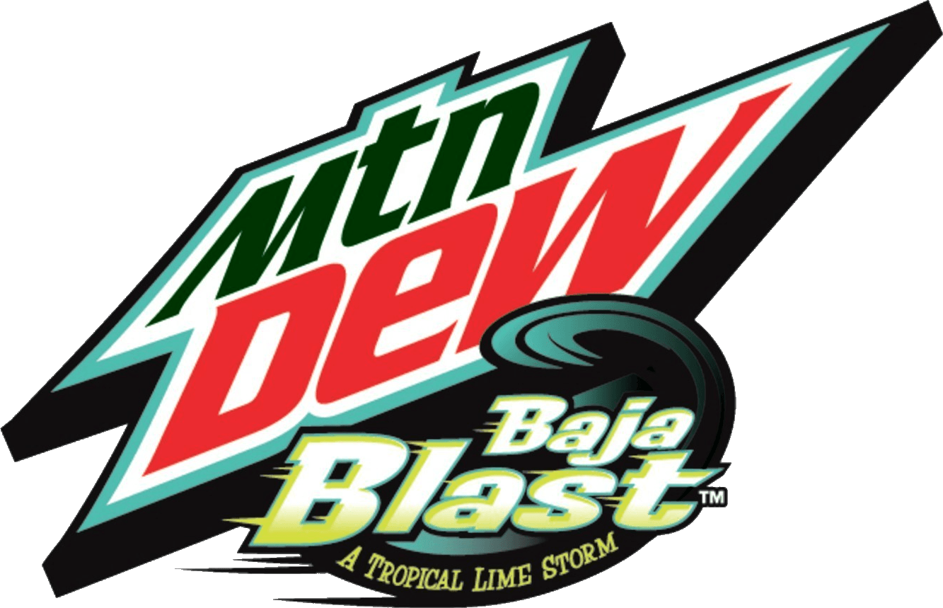 Mountain Dew Baja Blast Logo - Baja Blast Logo.png