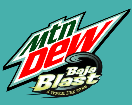 Mountain Dew Baja Blast Logo - Self Made Baja Blast Logo. Now That All Mountain