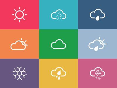 Weather App Logo - Free Weather App Icon 168076 | Download Weather App Icon - 168076