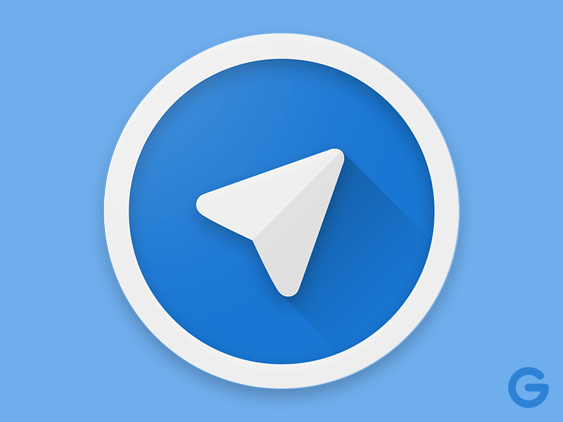 Telegram Logo - Telegram icon by Giulio Smedile | Dribbble | Dribbble
