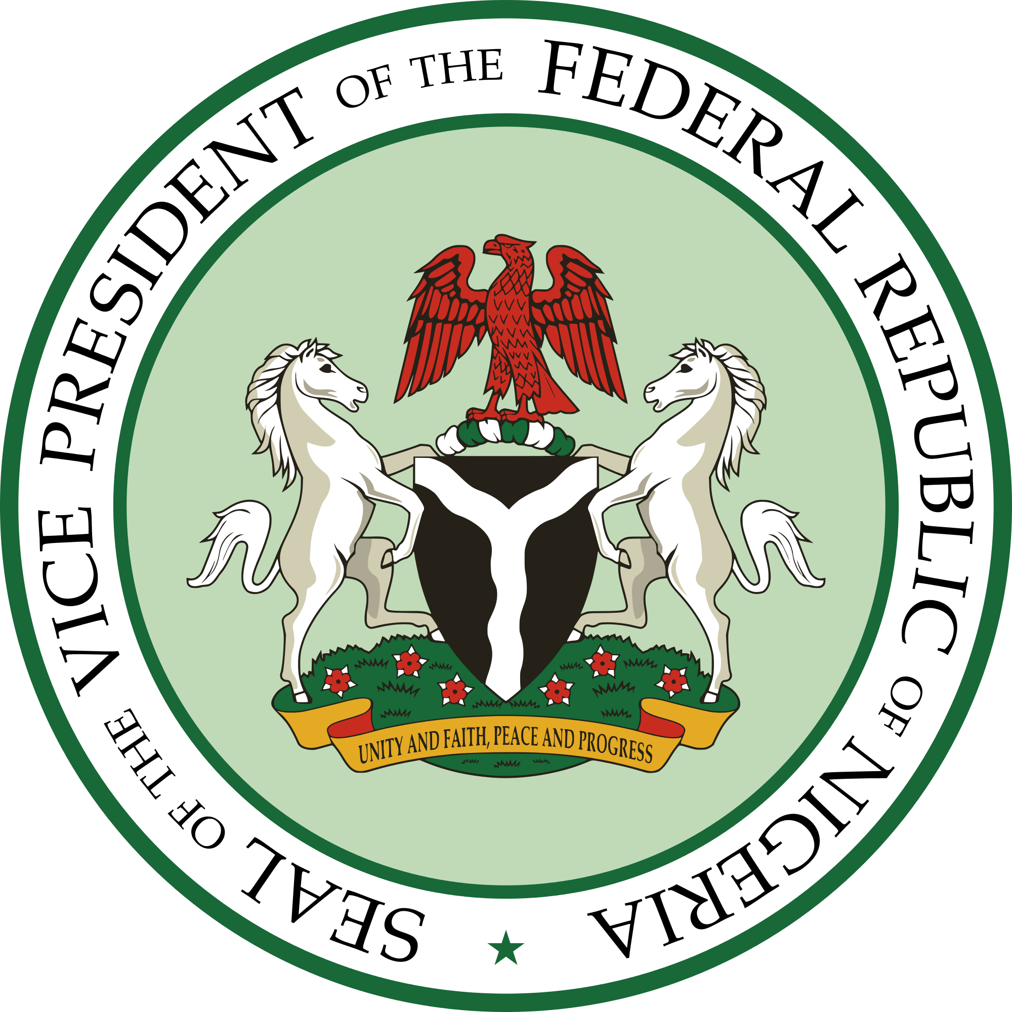 Vice P Logo - Seal of the Vice President of Nigeria.svg