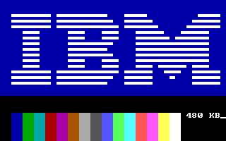 Old IBM Logo - MESS how to, episode I: IBM PC Jr. at etabeta's playground