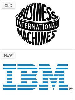 Old IBM Logo - What's in a new logo? - IBM - Simply classic (4) - FORTUNE