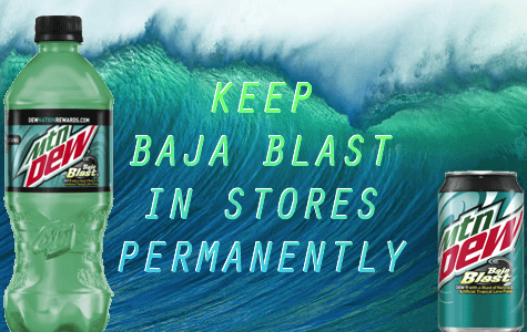 Mountain Dew Baja Blast Logo - Petition · PepsiCo: Keep Mountain Dew BAJA BLAST in store ...