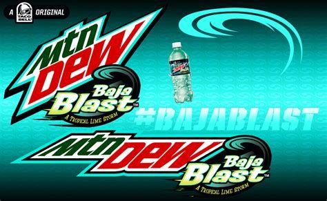 Mountain Dew Baja Blast Logo - Mountain Dew Baja Blast Logo