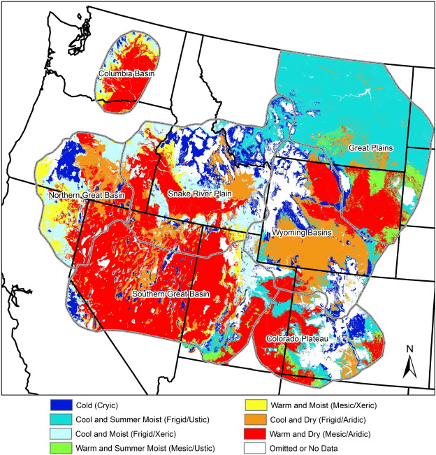 Aridic Looking Red Logo - Soil temperature and moisture regime classes that can be used to ...