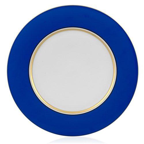 Royal Blue Circle Logo - Porcelain Dinnerware Set Royal Blue and Gold | More China | China ...
