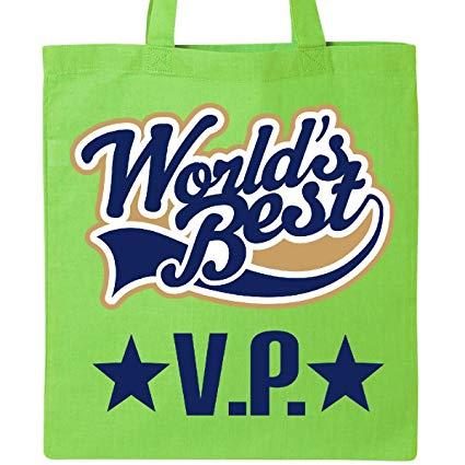Vice P Logo - Amazon.com: Inktastic - Vp Vice President Gift Tote Bag Lime Green ...