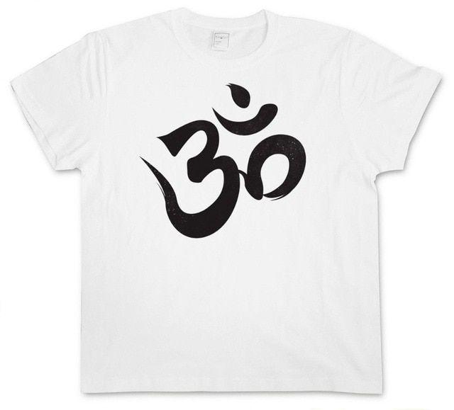 Buddhist Streetwear Logo - Aliexpress.com : Buy 2018 Best T Shirts OM SIGN LOGO T SHIRT India