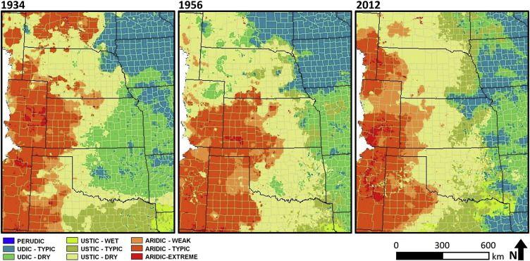 Aridic Looking Red Logo - A long-term analysis of the historical dry boundary for the Great ...