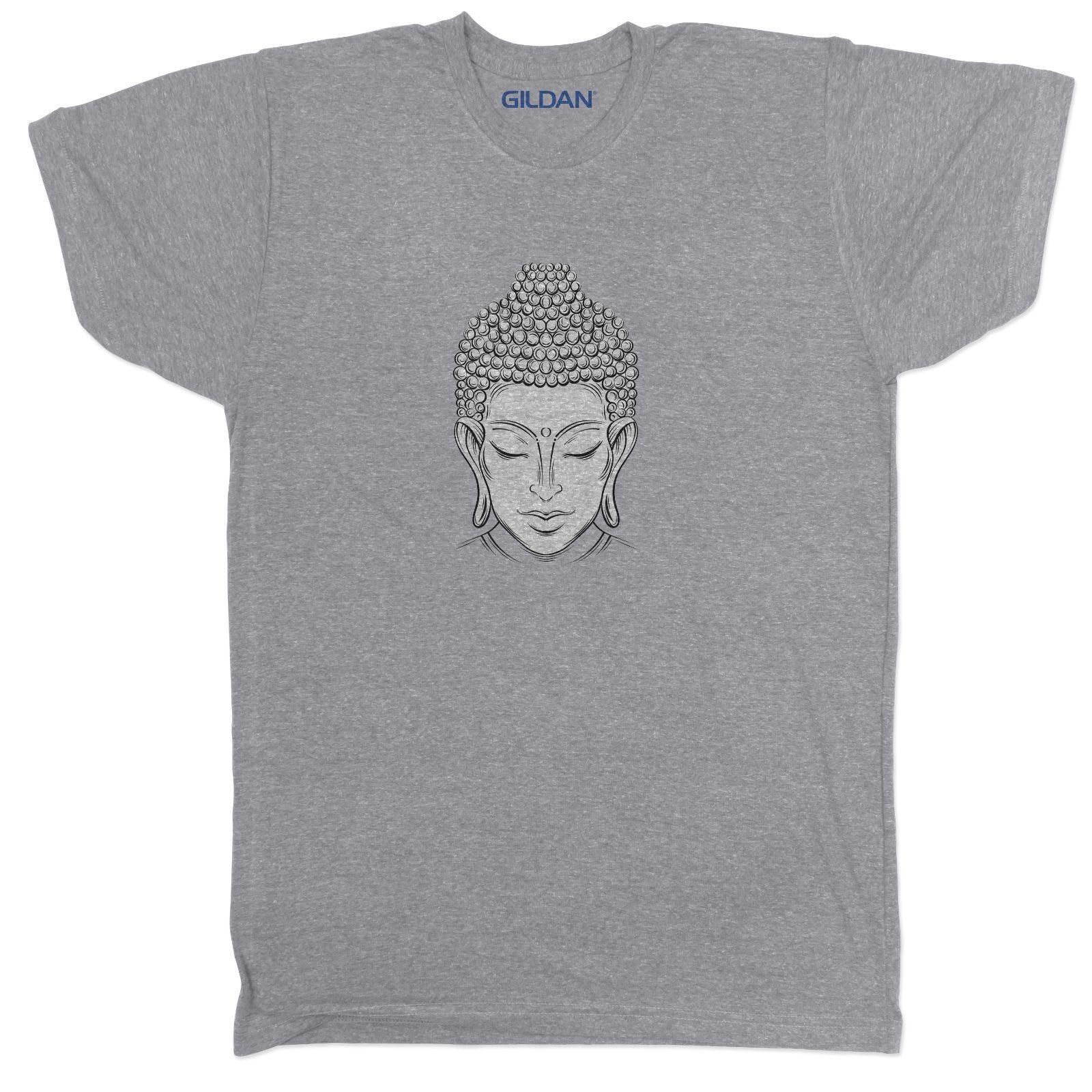 Buddhist Streetwear Logo - BUDDHA BUDDHIST PEACE YOGA MEDITATION BUDDHISM JAPANESE CHINESE MENS