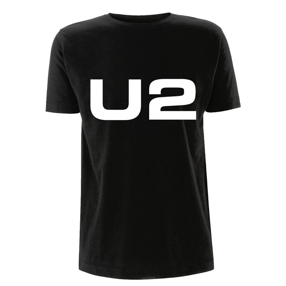 U2 Logo - U2 Official Store | U2 Logo Black T-shirt