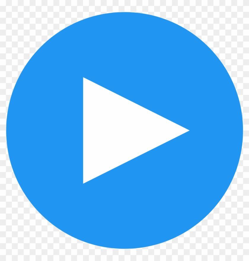 Blue Circle YouTube Logo - Acone De Reproduzir Youtube - Blue Circle - Free Transparent PNG ...