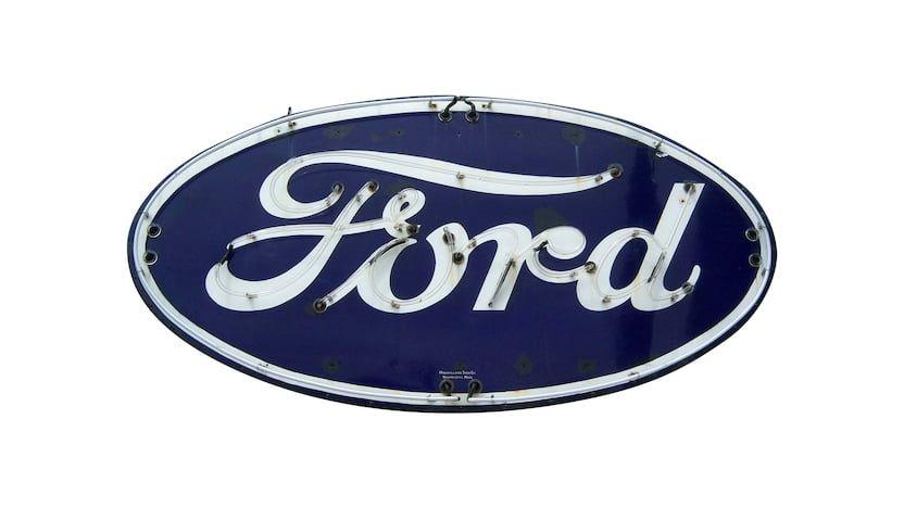 1960 Ford Logo - 1960 Ford Oval SSPN 96x38x12 | M154 | Kissimmee 2019