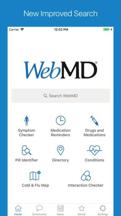 WebMD App Logo - WebMD by WebMD (iOS, United States) - SearchMan App Data & Information