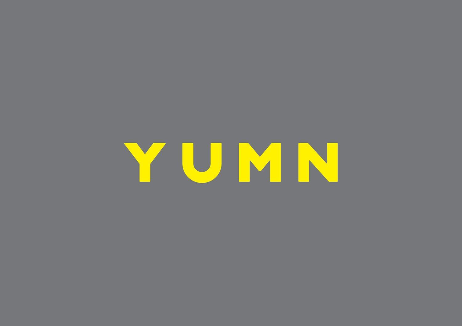 Grey and Yellow Logo - New Logo & Brand Identity for Yumn by Filthymedia — BP&O