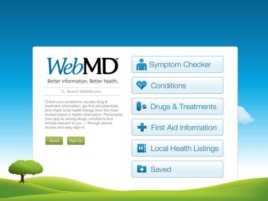 WebMD App Logo - WebMD for iPad - AppRecs