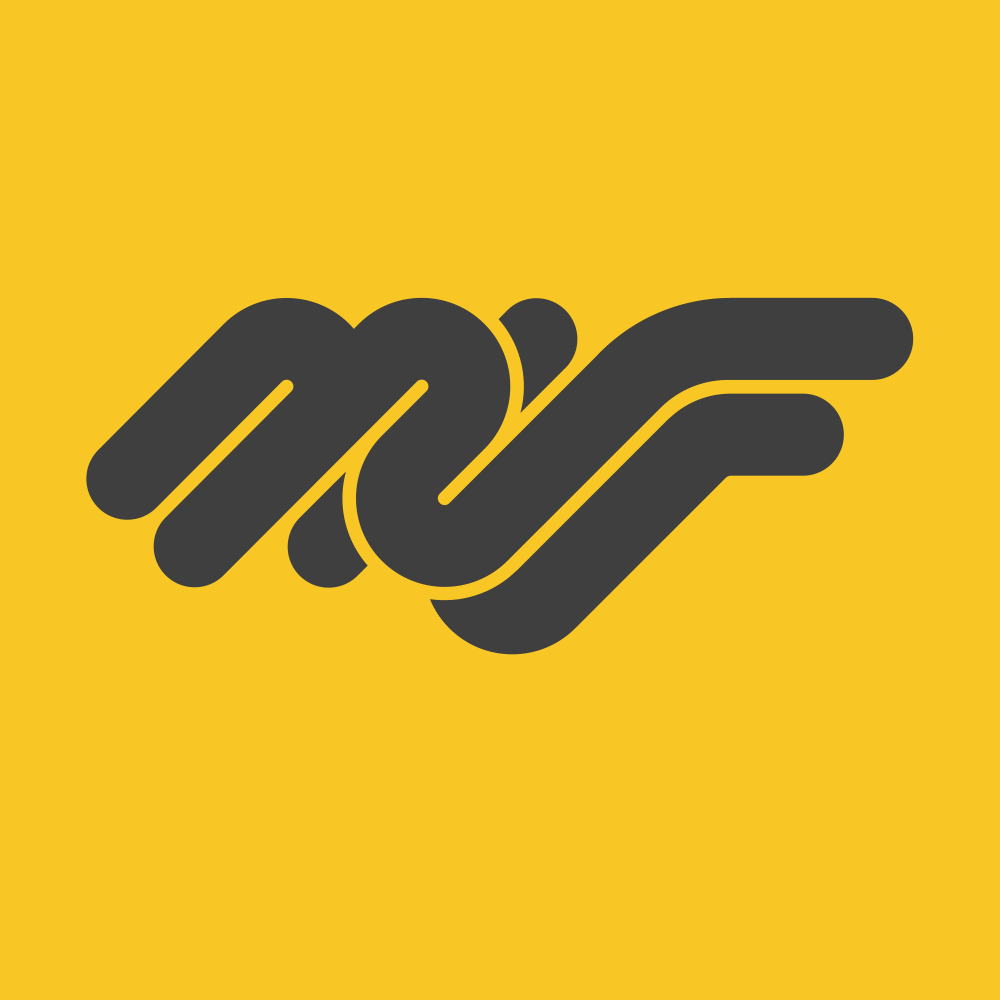 Grey and Yellow Logo - Alejandro Finy | Graphic Designer, Web Developer, Illustrator ...