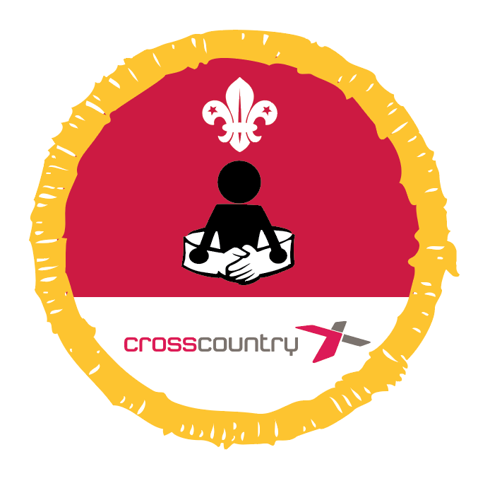 Red Cross Country Logo - XC Community Hub