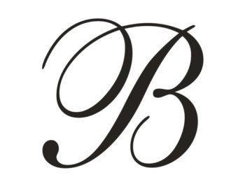 Cursive B Logo - cursive capital B | Bullet That! | Cursive, Tattoos, Lettering
