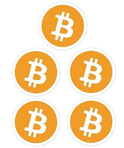 Official Bitcoin Logo - Amazon.com: Bitcoin BTC Official Logo Cryptocurrency Vinyl Sticker ...