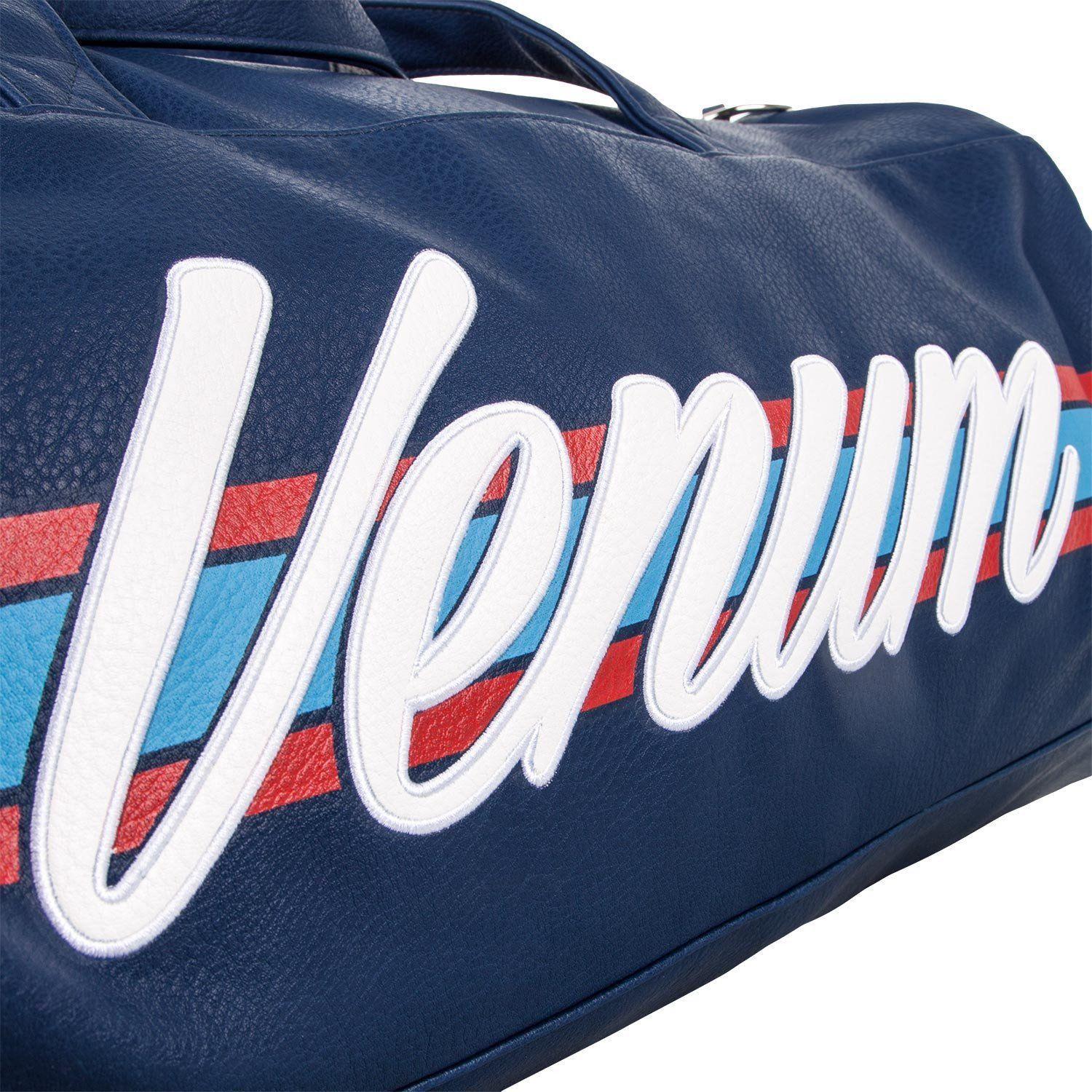Red and Blue Athletic Logo - Venum Cutback Sports Bag Dark Blue Red | Minotaur Fight Store