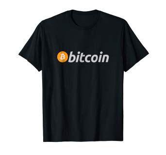 Official Bitcoin Logo - Amazon.com: Bitcoin Cryptocurrency Official Logo T-Shirt: Clothing