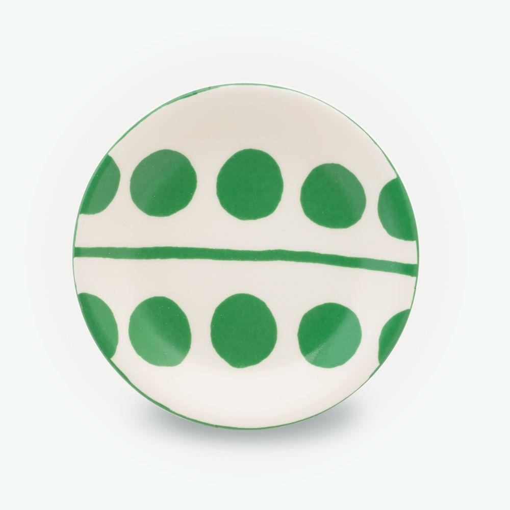 Company with Green Circle Logo - Green Circle Cream - Small Plate - Big Tomato Company